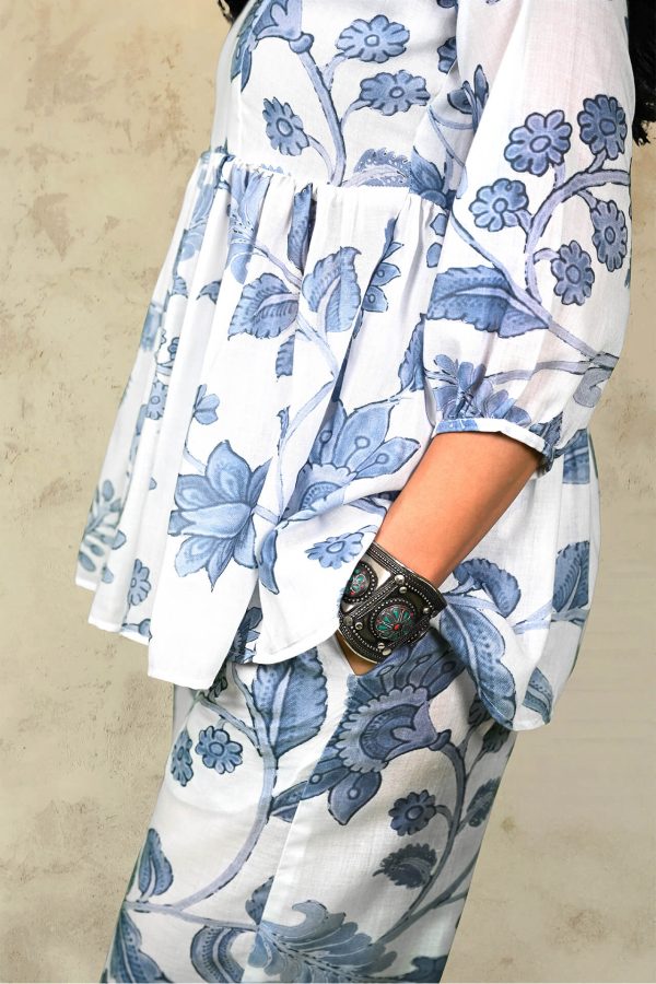 Indigo Paisley-
Cord Set